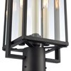 Elk Showroom Gladwyn 215'' High 3Light Outdoor Post Light, Matte Black 90005/3